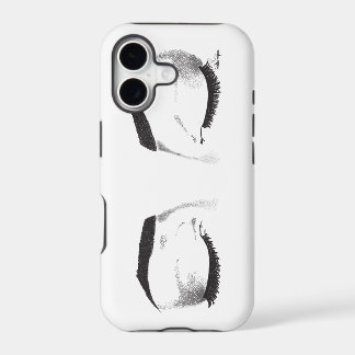 Female Eyes Sketch iPhone 17 Case