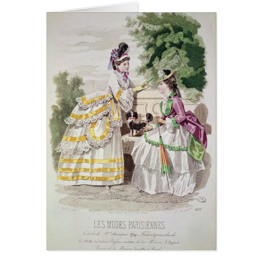 Female fashions cards (Front)