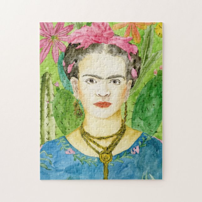 Female Figure Portrait Jigsaw Puzzle (Vertical)