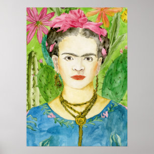 Female Figure Portrait Poster