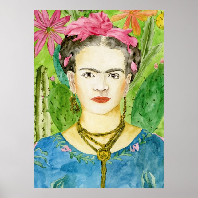 Female Figure Portrait Poster (Front)