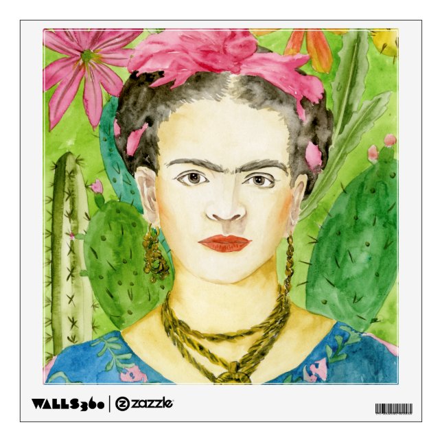 Female Figure Portrait Wall Decal (Front)