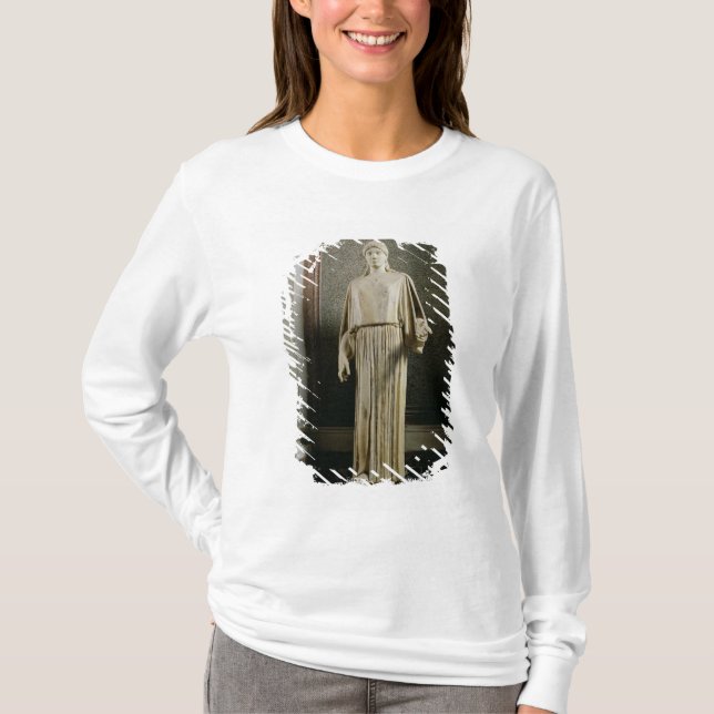 Female figure wearing a peplos, Greek (marble) T-Shirt (Front)
