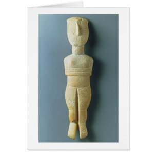 Female figurine, early Cycladic, c.2800-2300 BC (m Cards