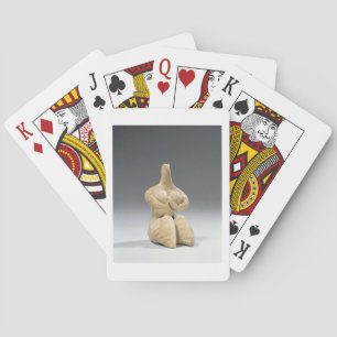 Female figurine in the Halaf style, c.4500 BC (ter Poker Cards