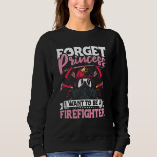 Female Firefighter Fireman Apparel Firefighting fo Sweatshirt