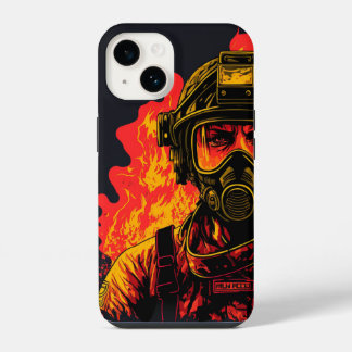 Female Firefighter IPhone 14 Case