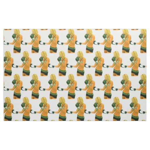 Female Fitness Model boxing Thunder_Cove  Fabric