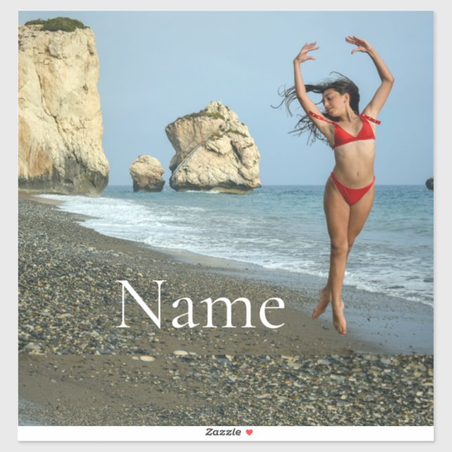 Female Fitness Model boxing Thunder_Cove  Sticker (Sheet)