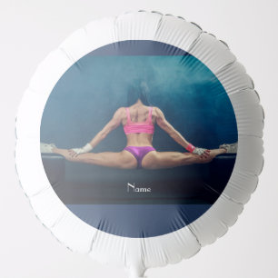 Female Fitness Model Split Thunder_Cove  Balloon