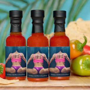 Female Fitness Model Split Thunder_Cove  Hot Sauces