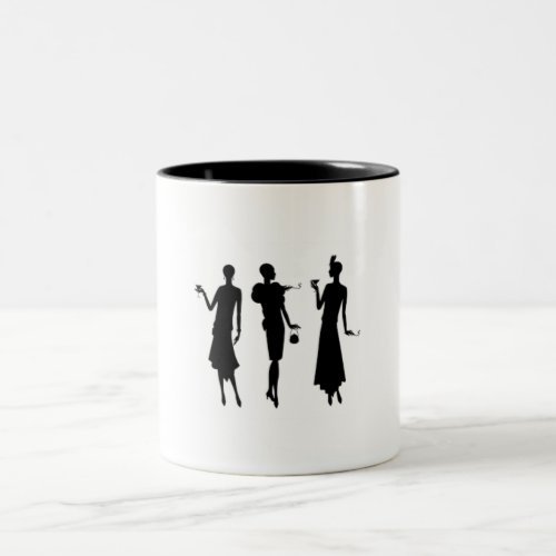 FEMALE FRIENDS WINE DRINKERS MUG