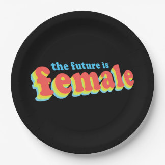 Female Future 85 Paper Plates