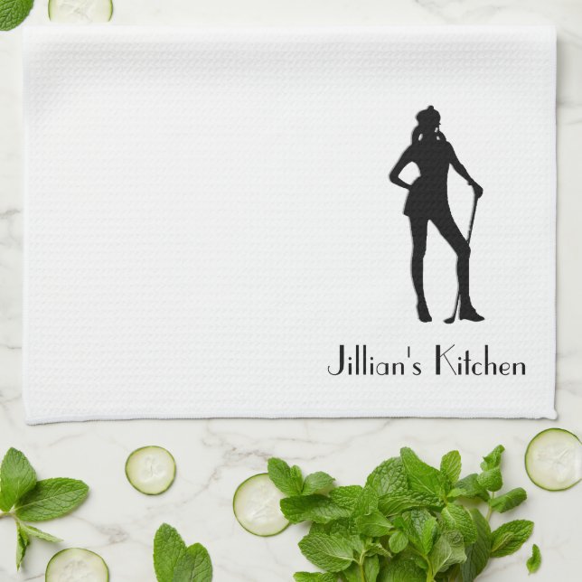 Female Golf Custom Towel (Folded)