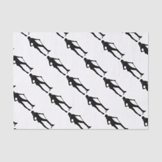 Female Golfer Sport Tissue Paper