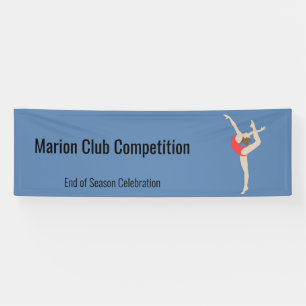 Female Gymnast Banner