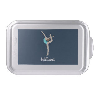 Female Gymnast Cake Pan