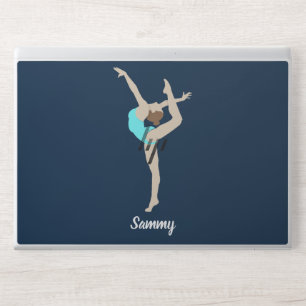 Female Gymnast HP Laptop Skin