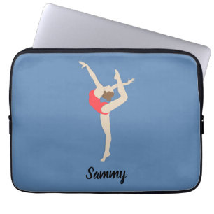 Female Gymnast Laptop Sleeve
