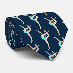 Female Gymnast Neck Tie