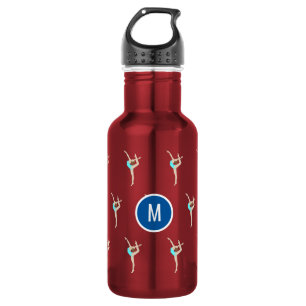 Female Gymnast Stainless Steel Water Bottle