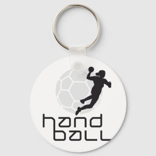 female handball keychain