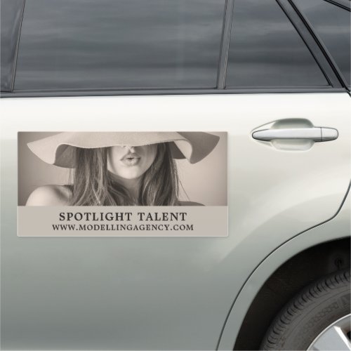 Female Hat Model Modeling Agency Model Agent Car Magnet