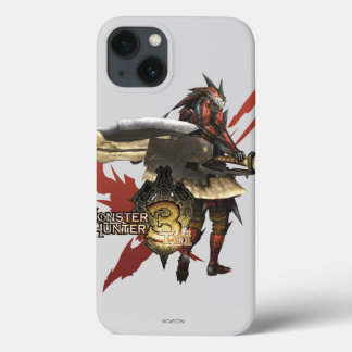 Female Hunter with Switch Ax, Rathalos Armor 2 iPhone 13 Case
