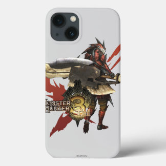 Female Hunter with Switch Axe, Rathalos Armor 2 iPhone 13 Case