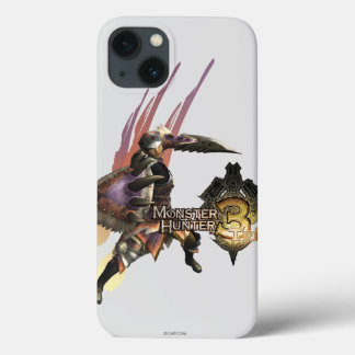Female Hunter with Sword and Shield, Jaggi Armor 2 iPhone 13 Case