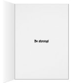 Female Jailbird: Be strong! Cards (Inside (Right))