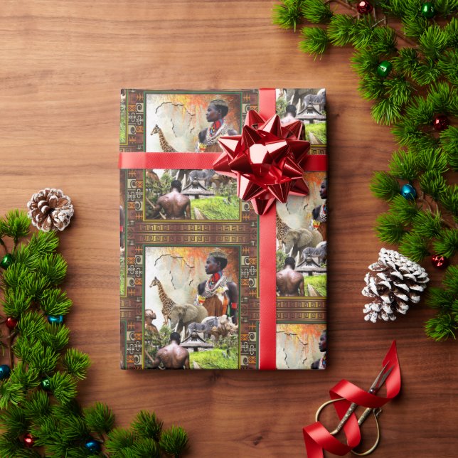 Female King  Wrapping Paper (Holiday Gift)