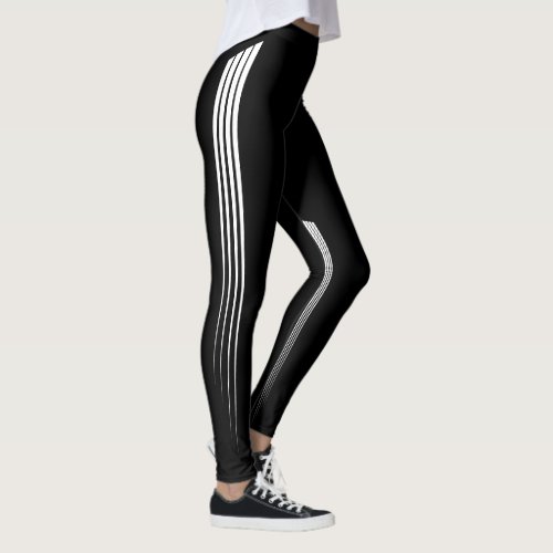 Female Legging with lines 