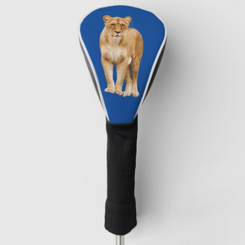 FEMALE LION LIONESS GOLF HEAD COVER 