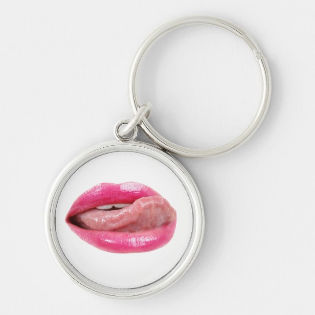 Female lips keychain (Front)