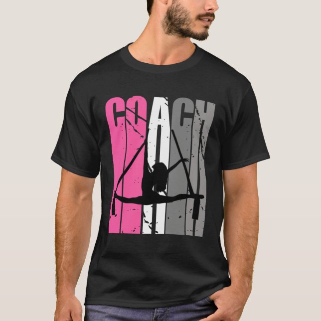 Female Master Air Yoga Instructor Choreographer Co T-Shirt (Front)