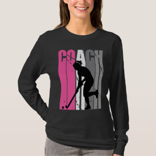 Female Master Hockey Instructor Hockey Coach T-Shirt