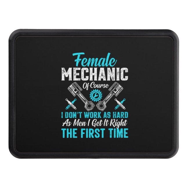 Female Mechanic Hitch Cover (Front)