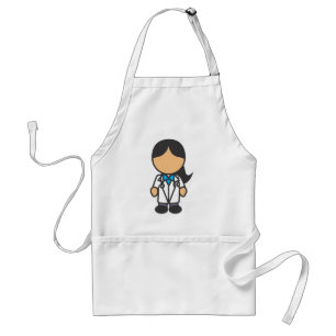 Female Medical Doctor Profession Adult Apron