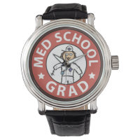 Female Medical School Graduation Wrist Watch