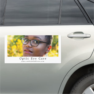 Female Model, Optician, Technical Practitioner Car Magnet