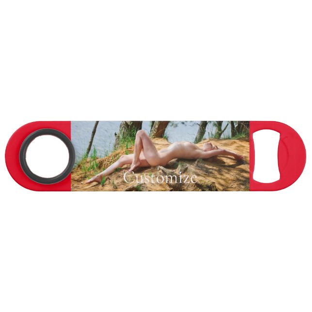 Female Model Sunbathing Thunder_Cove  Bar Key (Back Horizontal)