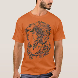 Female Native American T-Shirt