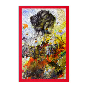 Female Nature Acrylic Print