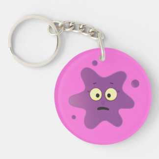 Female nebular soul keychain