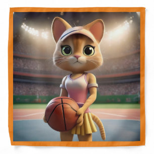 Female Netball Cat,  Bandana