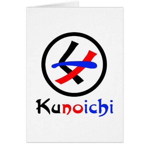 Female Ninja Kunoichi ããƒŽä Card
