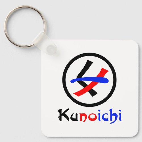 Female Ninja Kunoichi くノ一 Keychain