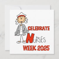 Female Nurse Celebrate Nurses Week 2025