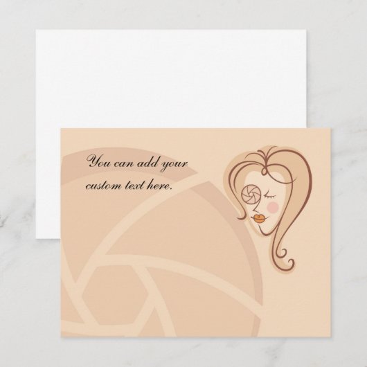 Female Photographer (Front/Back)